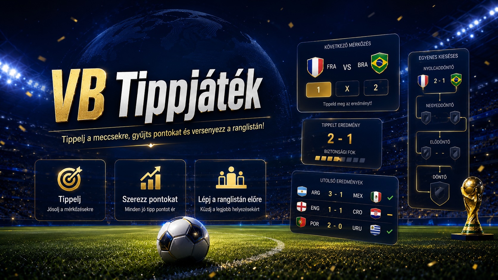 Világbajnokság tippjáték borítókép